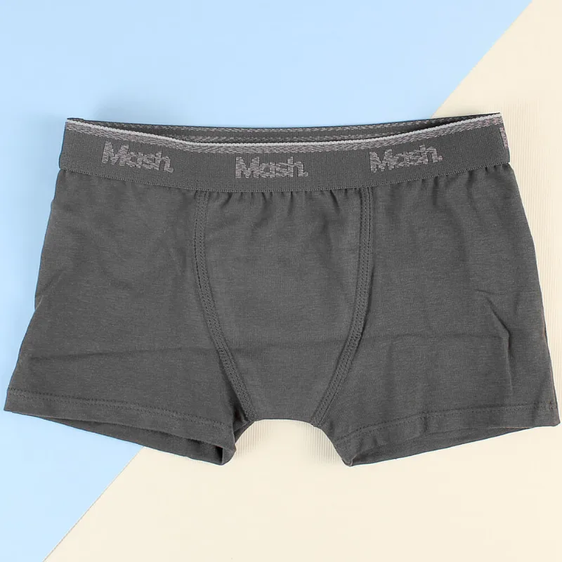 Cueca Boxer Kids - 19028 Cinza De 2 a 13 anos Cinza - M