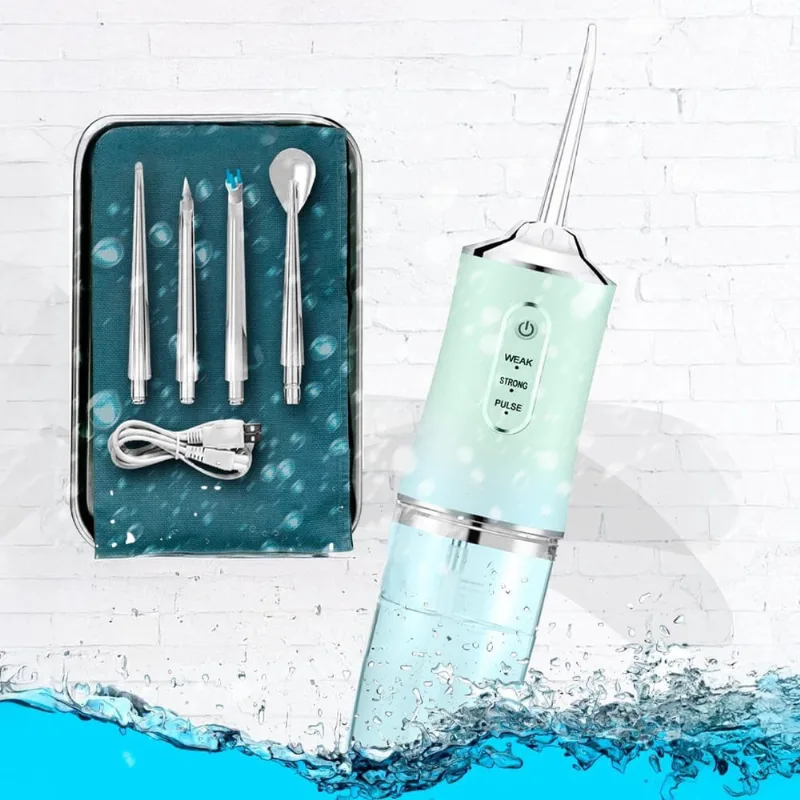 Aparelho Bucal Recarregável Para Higiene Completa Dos Dentes