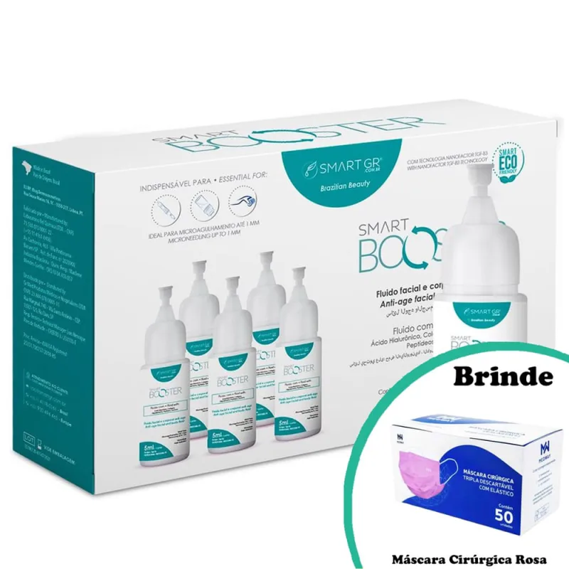 Smart Booster Renovador Cutâneo 5 Monodoses Smart Gr - Não Disponível - Beleza E Perfumaria