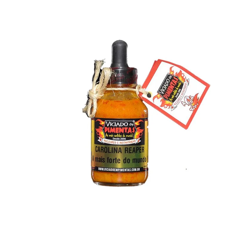 Pimenta Vic.iado em Pimentas Carolina Reaper 60ml