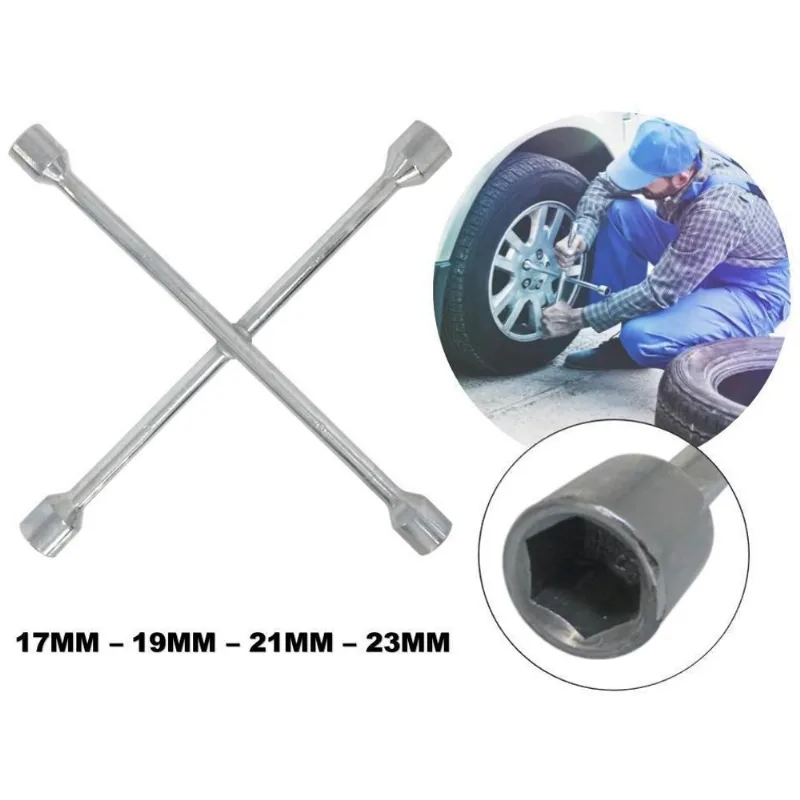 Chave De Roda Estrela Universal 17 X 19 X 21 X 23mm Original