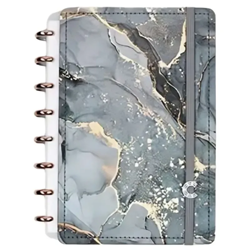 Caderno Inteligente A5 80 Folhas Mármore Onix - Caderno Inteligente - Papelaria
