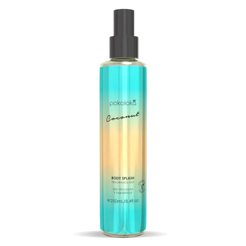 Body Splash Coconut Pokoloka 250ml - PokoLoka - Dermo E Beleza
