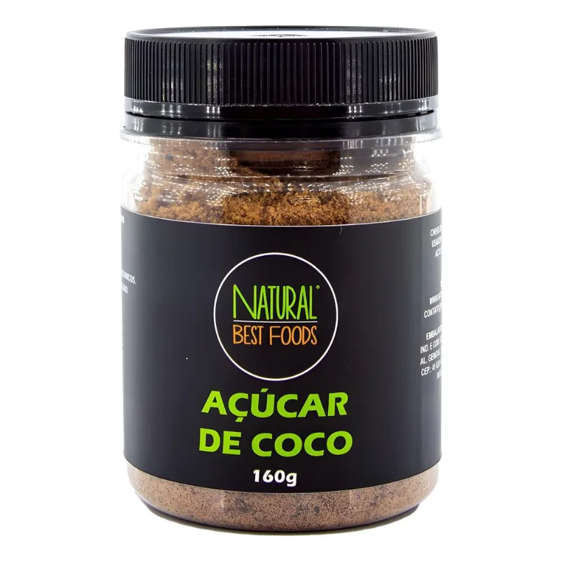 Açúcar de Coco Natural Best 160g