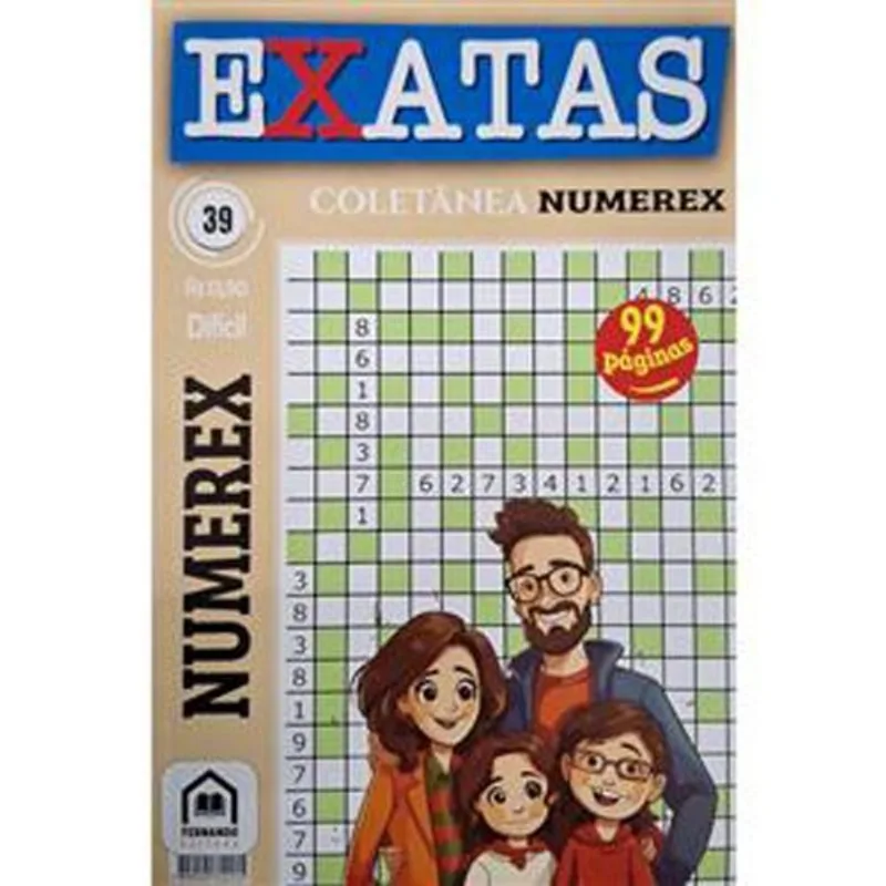 Livro Exatas Coletânea Numerex Difícil N°39 Fernando Editora (MP)