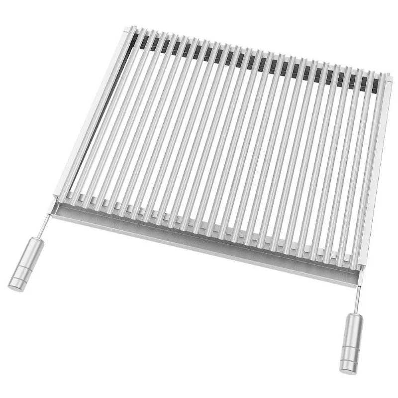 Grelha Inox Parrilheira Argentina Picanheira 65x50cm