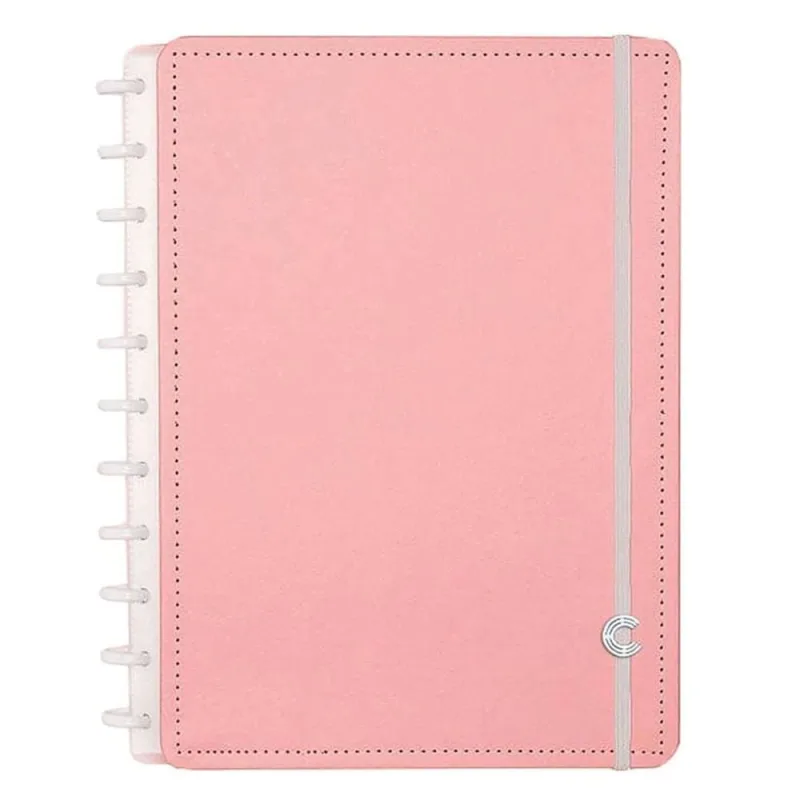Caderno Inteligente Rose Pastel Grande (CIGD4081) - Caderno Inteligente - Papelaria