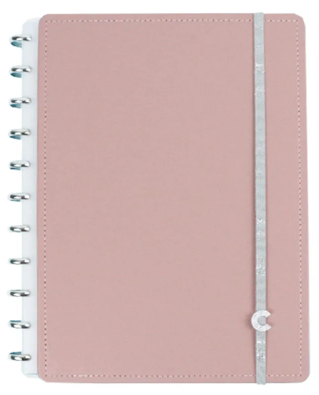 Caderno Inteligente 80 Folhas G Chic Nude - LC - Papelaria