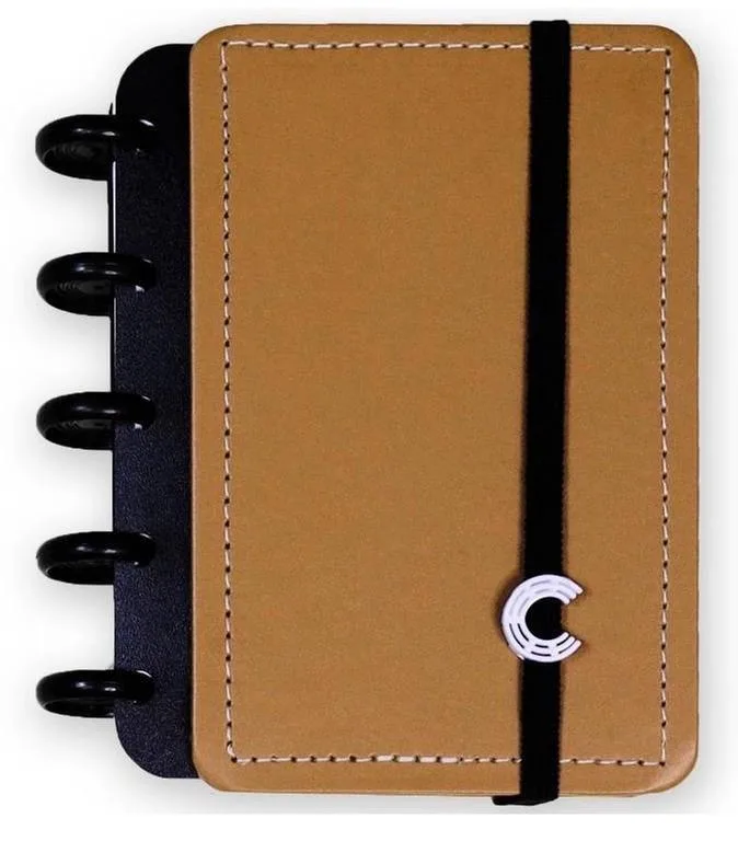 Caderno Inteligente Pequeno Caramelo 50 Folhas - LC - Papelaria