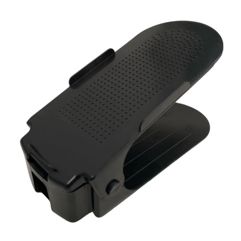 Kit 20 Organizadores De Sapato E Tênis Com Regulagem Preto - Não Disponível - Malas, Mochilas E Acessórios