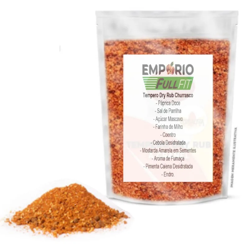 Tempero Dry Rub Para Churrasco 1 Kg