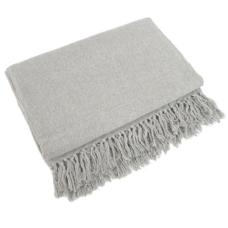Manta Para Sofá Tipo Manta Capa De Sofá 2,40 X 1,80 Cor:cinza