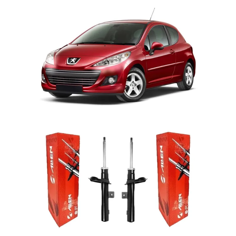 2 Amortecedor Dianteiro Peugeot 207 2008 2009 2010 2011 2012