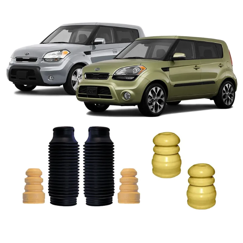4 Batente Dianteiro Traseiro Kia Soul 2009 2010 11 12 13 14