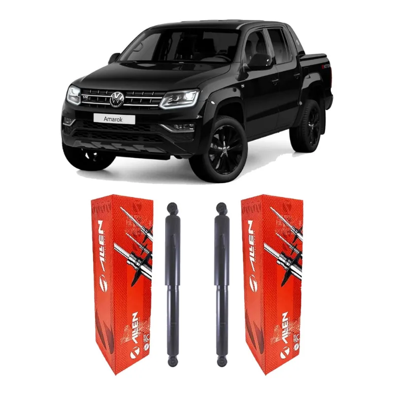 2 Amortecedores Traseiros Volkswagen Amarok 2019 2020 2021