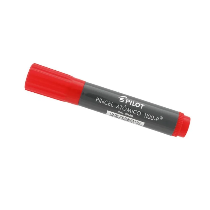 Pincel Atômico Permanente Canetão Pilot Vermelho