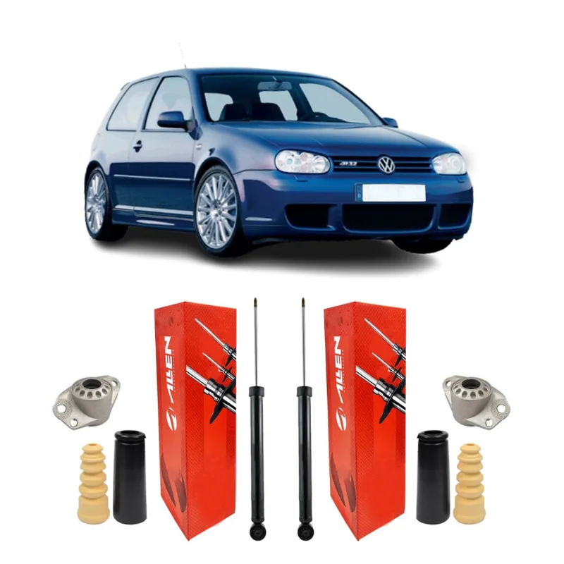 Amortecedores + Kit Traseiro Volkswagen Golf 1999 2000 2001