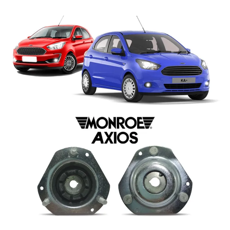 2 Coxim Amortecedor Dianteiro Axios Ford New Ka 2014 A 2021