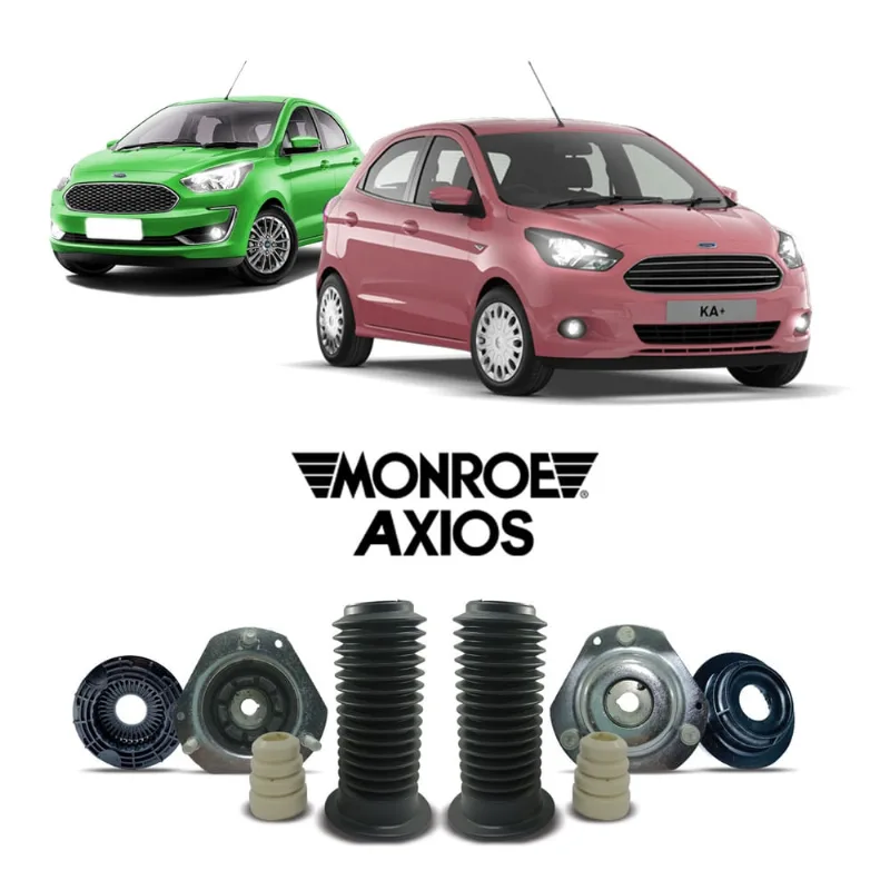 2 Kit Amortecedor Dianteiro Axios Ford Ka 2015 2016 2017 19
