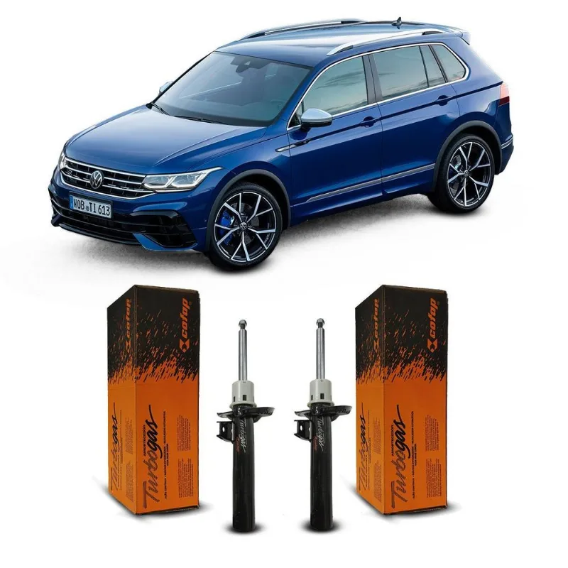 2 Amortecedores Suspensão Dianteira Vw Tiguan 2019 2020 2021