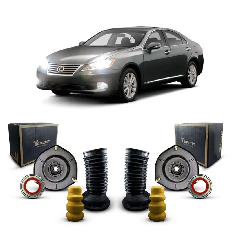 2 Kit Suporte Coxim Rolamento Batente Coifa Suspensão Dianteira Lexus es 350 2007 2008 2009 2010 2011