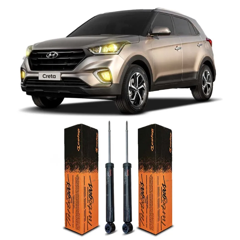 Par Amortecedor Traseiro Original Cofap Suspensão Traseira Hyundai Creta 2016 2017 2018 2019 2020 2021 2022