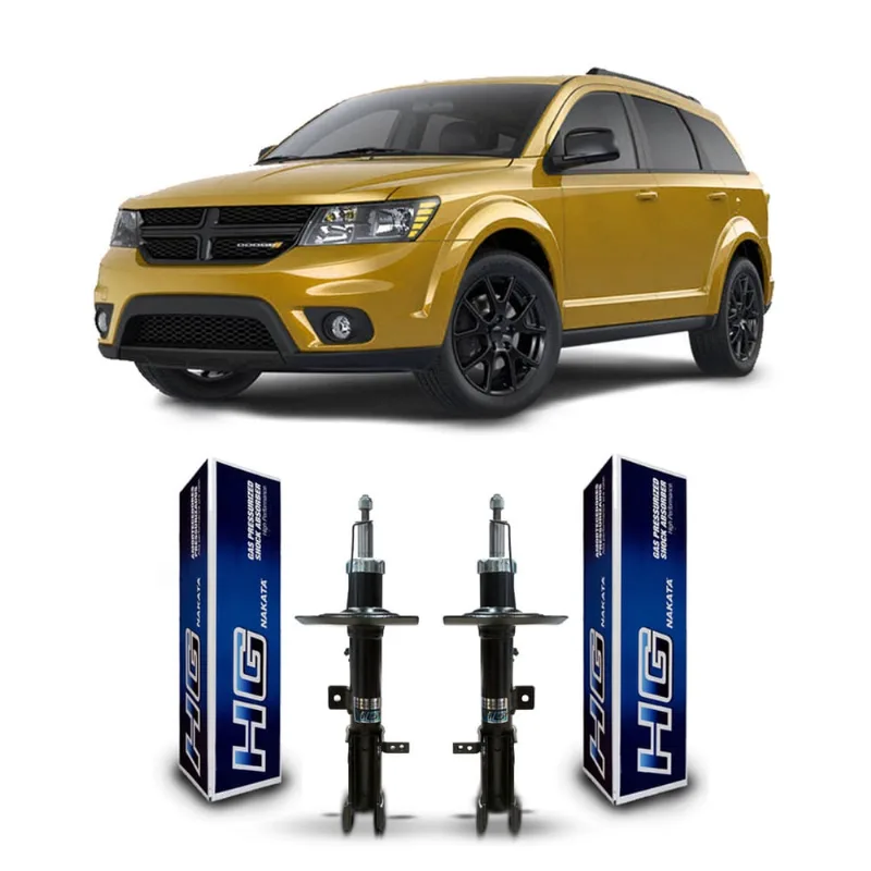 Par Amortecedor Original Nakata Suspensão Dianteira Dodge Journey 2008 2009 2010 2011 2012 2013 2014 2015 2016 2017 2018