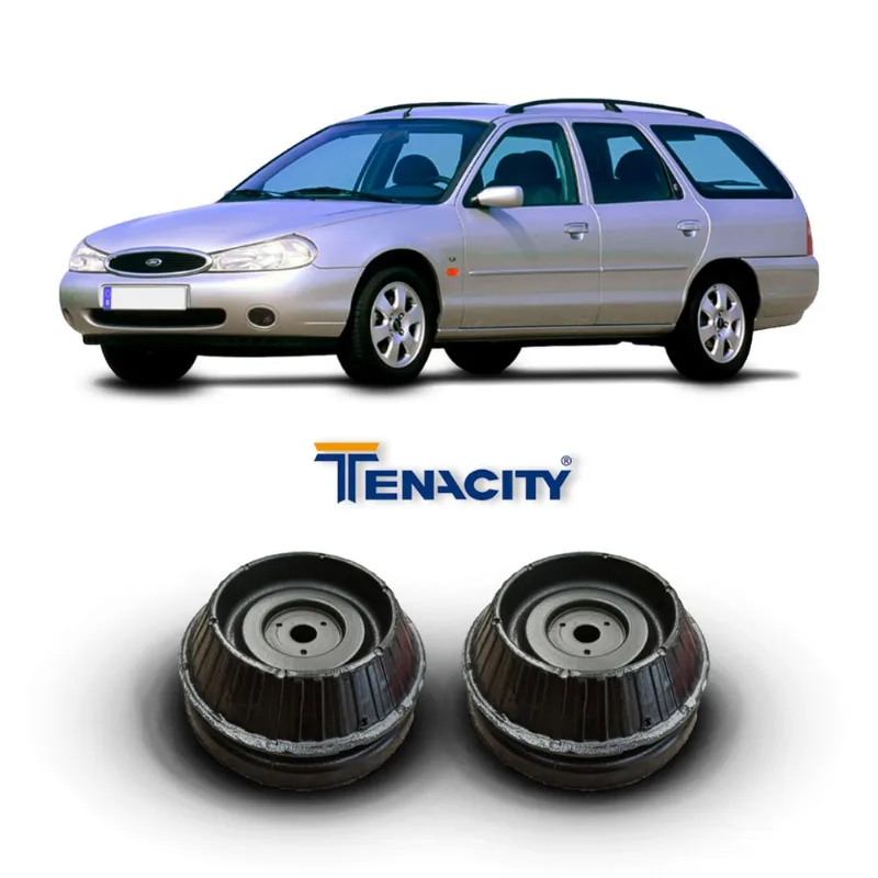 Par Coxim Batente Suporte Batedor Original Tenacity Suspensão Dianteira Ford Mondeo sw 1995 1996 1997 1998 1999