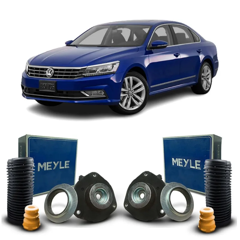Par Kit Coxim Rolamento Meyle Batente Coifa Dianteiro Volkswagen Passat 2011 2012 2013 2014 2015 2016 2017 2018 2019