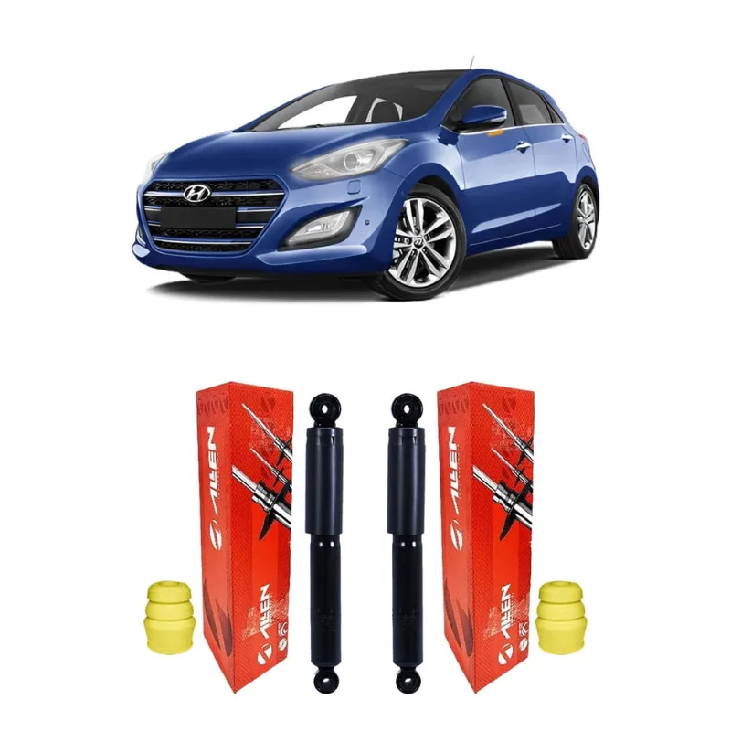 Par Amortecedores Batente Traseiro Hyundai I30 2014 2015 16