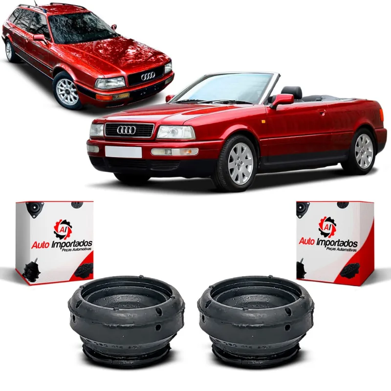 Par Coxim Batente Batedor Suporte Reparo Amortecedor Dianteiro Suspensão Dianteira Audi 80 1994 1995 1996 1997 1998 1999