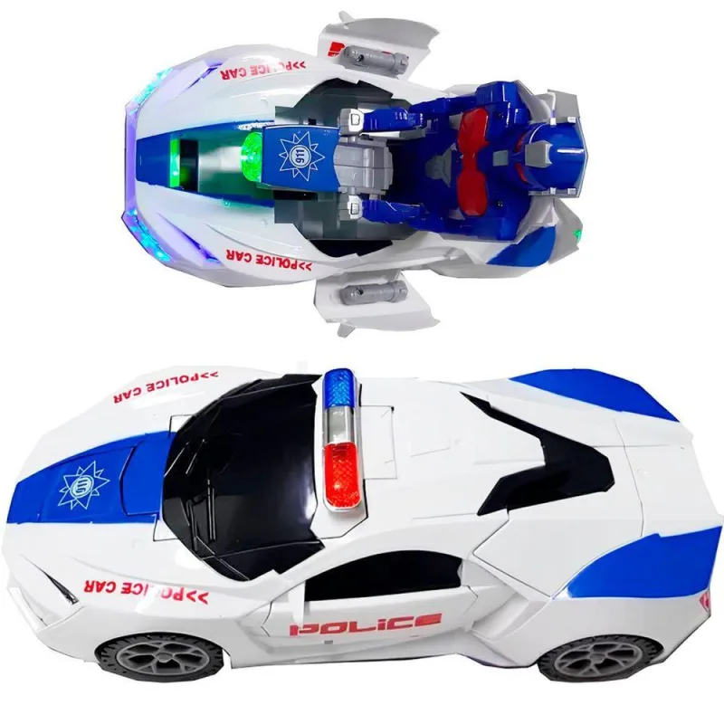 Carrinho Lamborghini Transformers Brinquedo Elétrico Som Led - OUTRAS MARCAS - Infantil