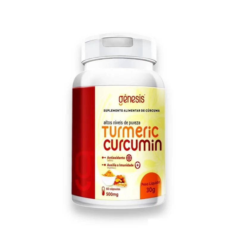 Turmeric Curcumin 500mg (60 Caps) - Bionutrir - Bionutrir - Mercearia