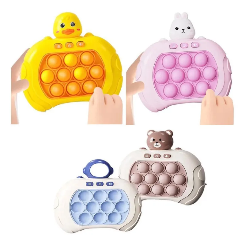 Brinquedo Pop It Eletrônico Educativo Som Anti Stress Led