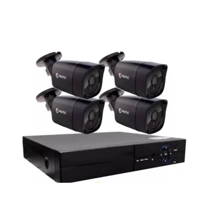 Kit dvr JL8004 + 4 câmeras bullet 5MP Acesso remoto - Não Disponível - Construção E Ferramentas