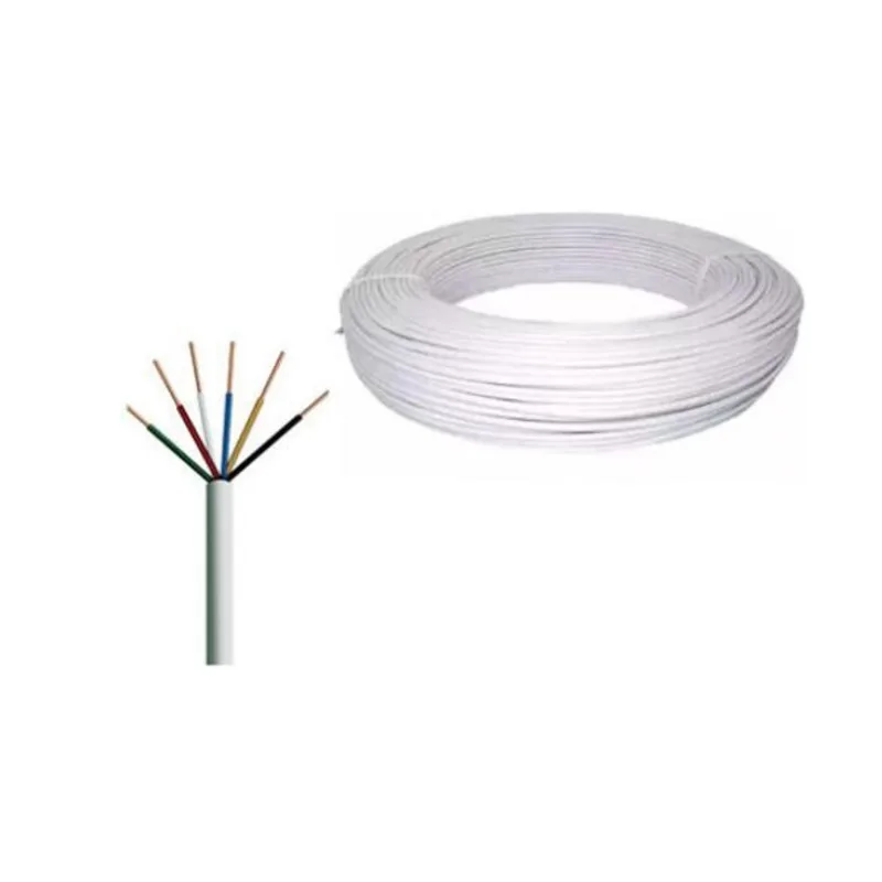 Cabo Alarme Multicores Cobre - 003 6Vias 0,50Mm