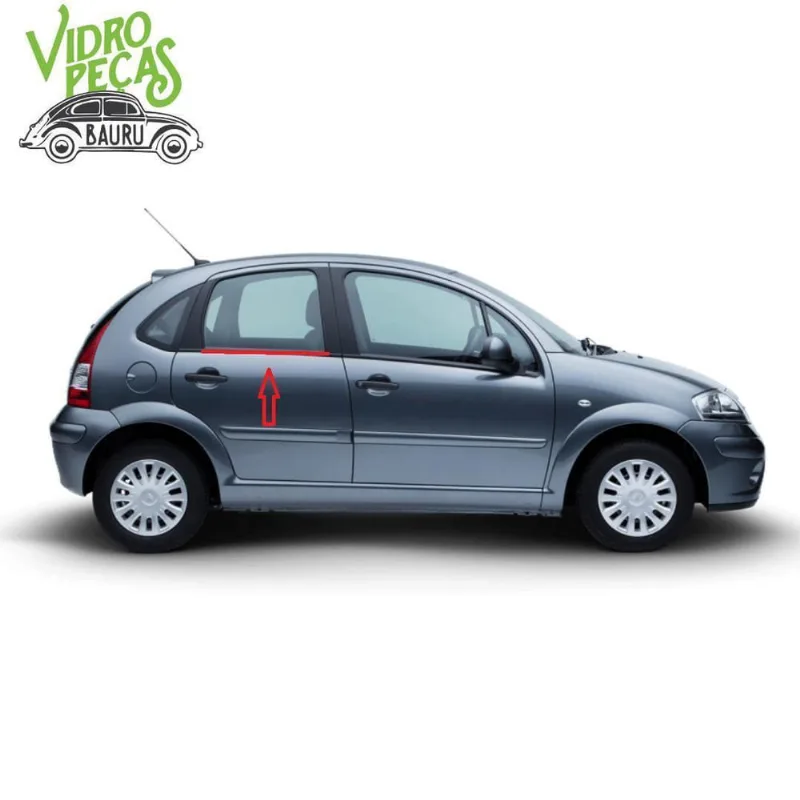 Pestana Externa Traseira Direita Citroen C3 2002 A 2012
