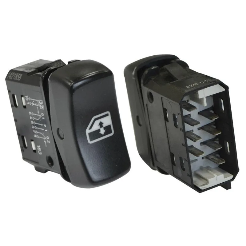 Tecla Botão Vidro Elétrico Para Vidro Dianteiro F103 Scania Série 5 Após 2008 Universal Automotive - Universal Automotive