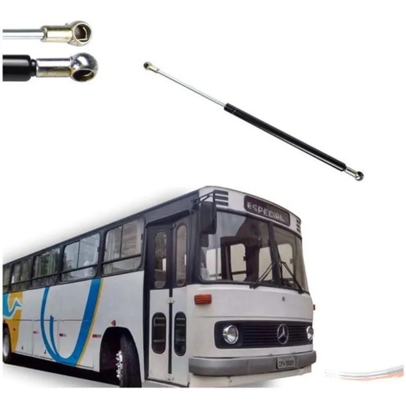 Amortecedor De Tampa De Bagageiro Modelo O-400 [f103] Compatível Com Marcopolo O-364 E Mercedes-benz