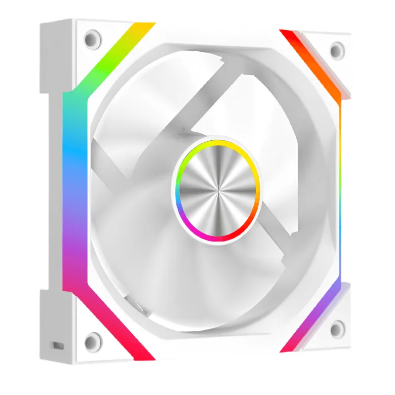 Cooler Fan Rise Mode Magneto X Reverse 120mm ARGB Branco - RM-MAX-ARGB-W-RV