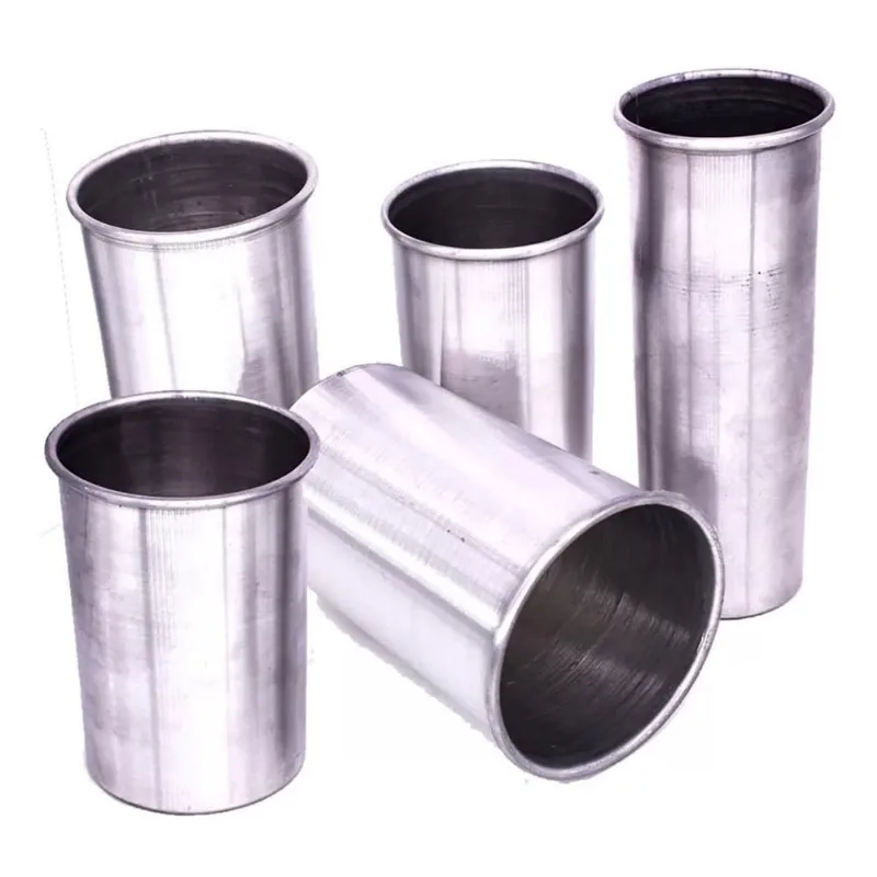 Kit 5X Culotes Em Alumínio Para Prensa Sublimação Long Drink