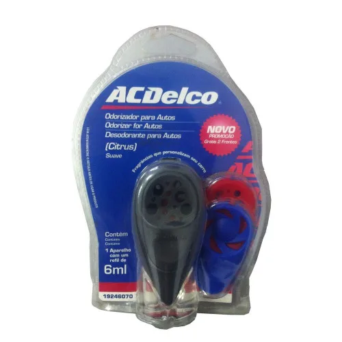 Ac Delco Odorizador De Painel Citrus 6ml - CITRUS - Higiene E Beleza