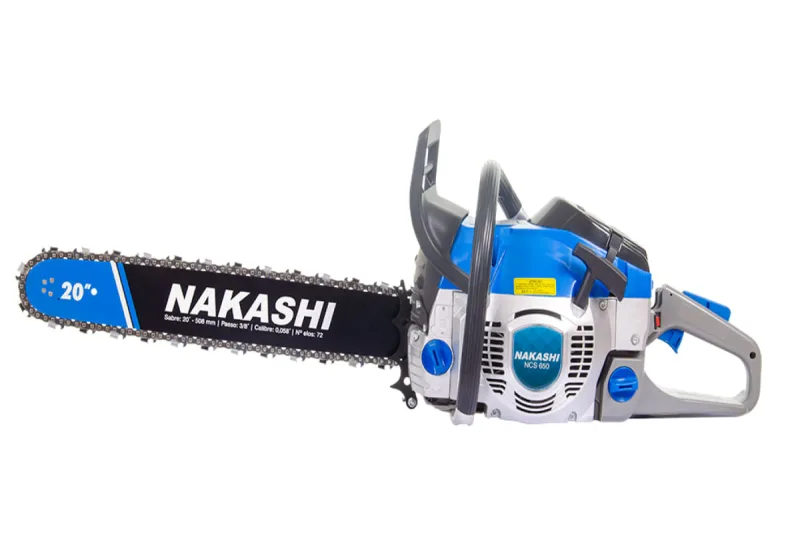 Motosserra Ncs650 65,1CC 20''Cor 3/8'' 058'' 37558Ps A2Ep 68 - NAKASHI - Casa E Construção
