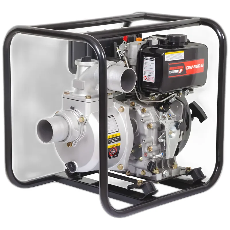Motobomba Diesel 3''X3'' 7Hp Dw350B P. Manual Std Kawashima - Kawashima - Comércio E Indústria