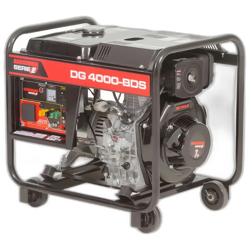 Gerador à Diesel Dg4000Bds 230/115V Biv 3000W Kawashima
