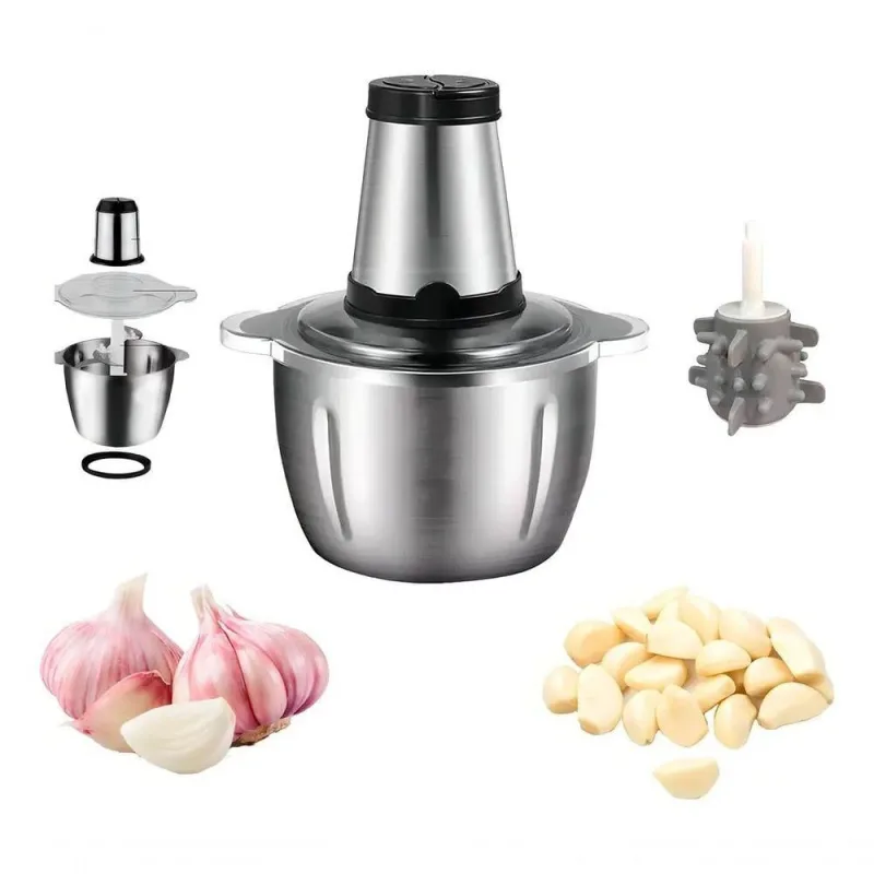 Processador de Alimentos Fred Store Inox 2 Funções 2 Velocidades 300W Prata 220V - OUTRAS MARCAS - Informática