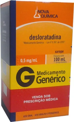 Desloratadina 0,5mg Xpe Fr Ser Dos - Farmácia