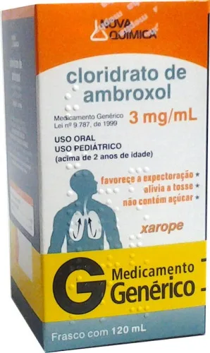 Clor Ambroxol Xpe Inf S/acucar Nova - Farmácia