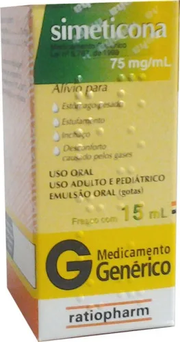 Simeticona 75 Mg/ml Gotas Novaquímica Genérico - GENÉRICO - Farmácia