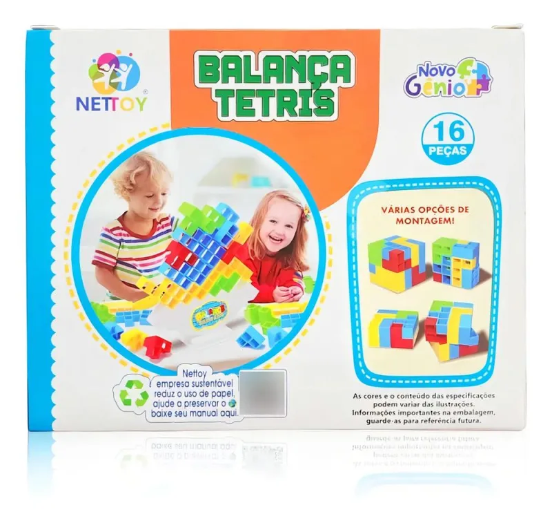 Jogo De Desafio Balança Tetris - LC
